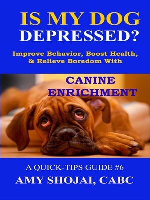 cover image of Is My Dog Depressed?